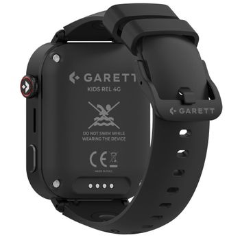 Smartwatch dziecięcy Garett Kids Rel 4G czarny. Smartwatch dla dziecka. Smartwatch dziecięcy Garett z rozmowami. Czarny smartwatch Garett dla z GPS i rozmowami (1).jpg